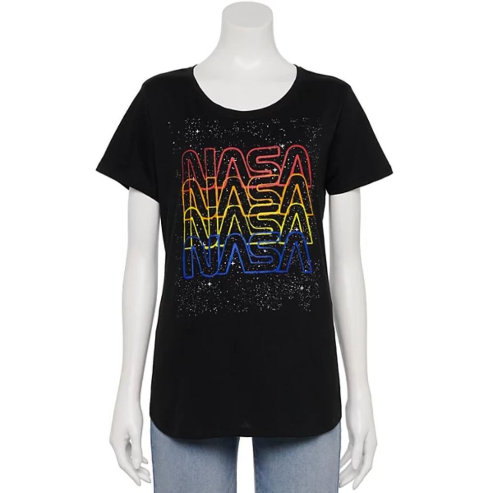 Women's NASA Stacked Graphic Tee